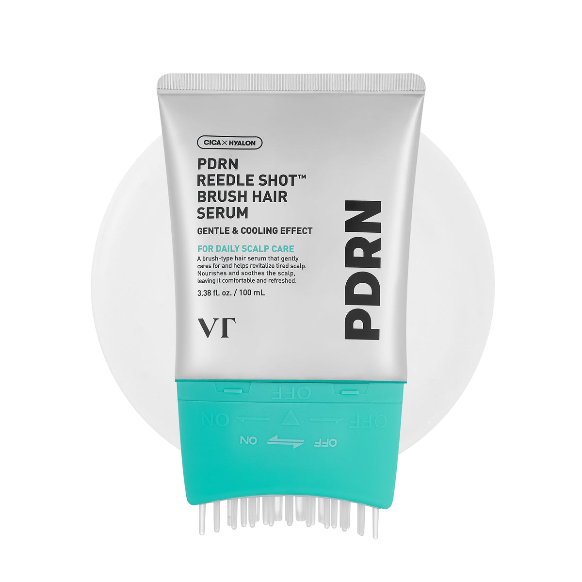 VT Cosmetics PDRN Reedle Shot Brush Hair Serum