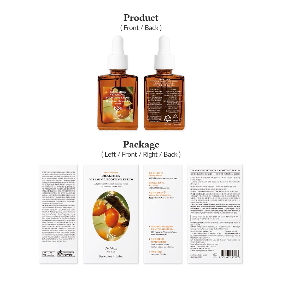 Dr.Althea Vitamin C Boosting Serum 30ml — product view 8