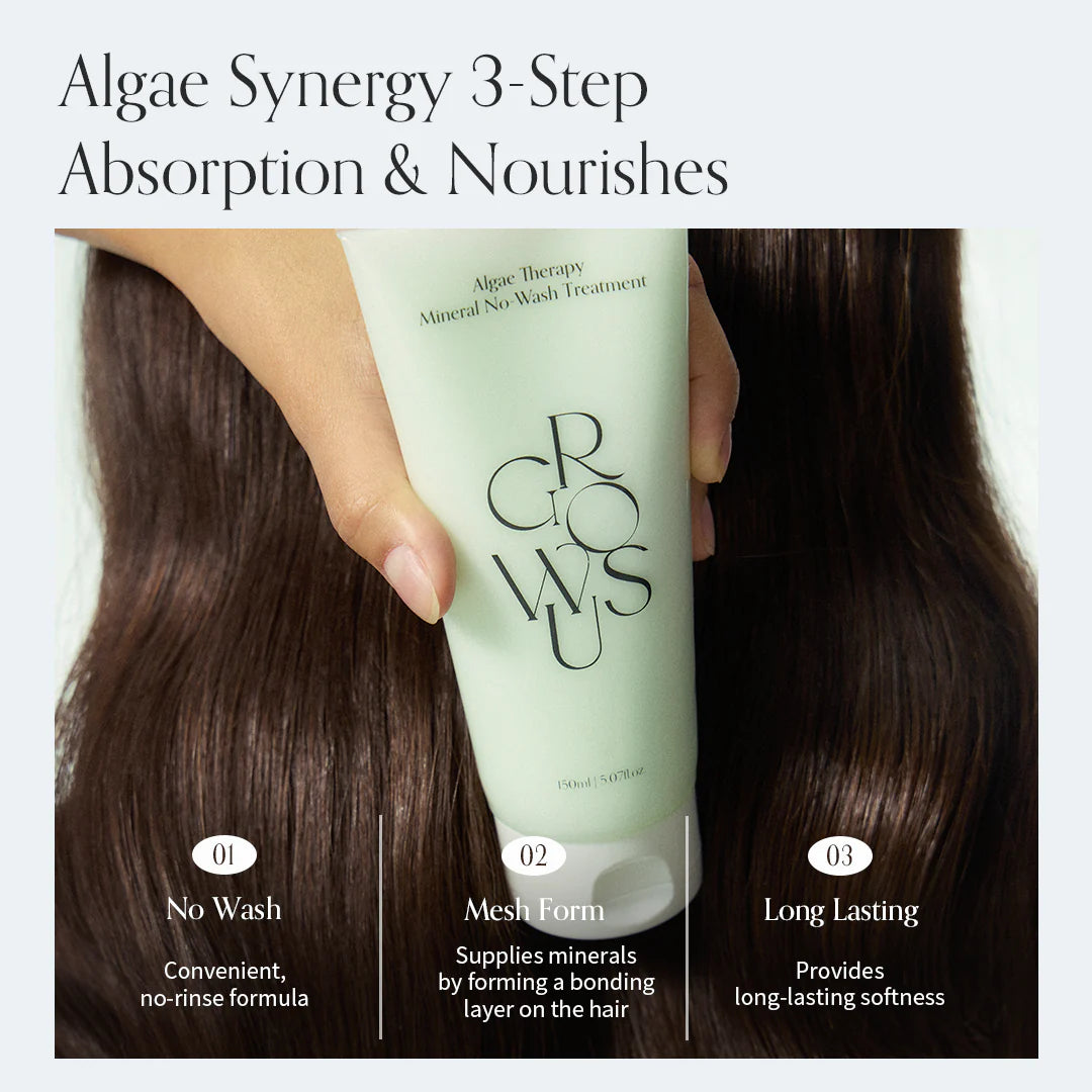 GROWUS Algae Therapy No-Wash Treatment 150ml — product view 5