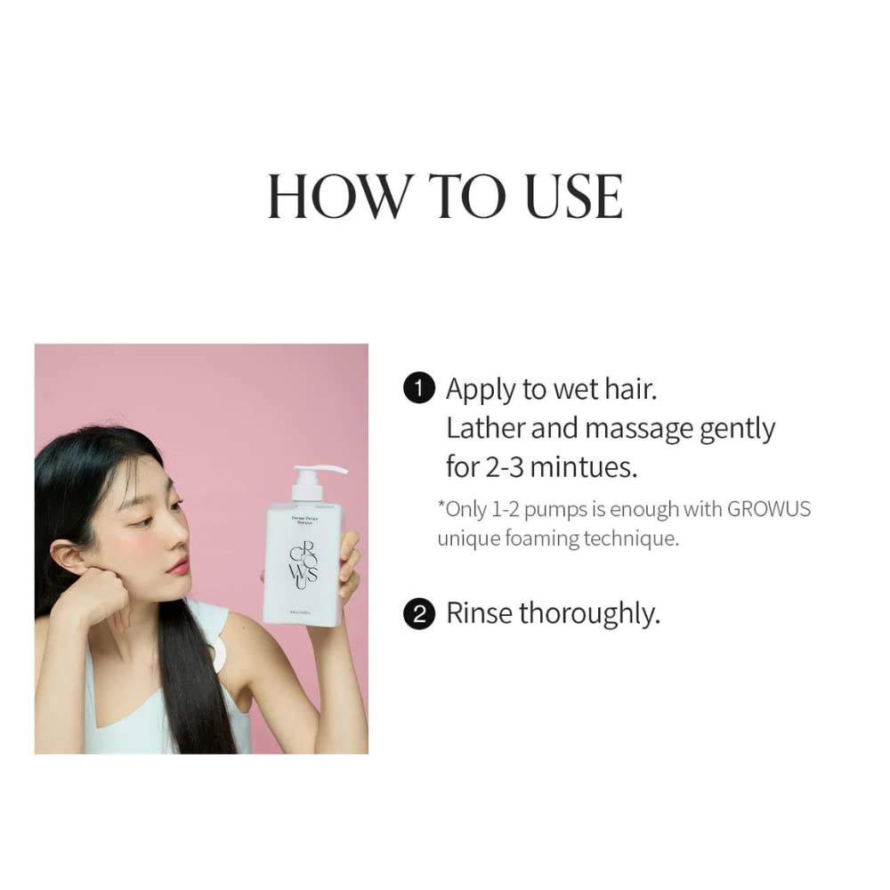 GROWUS Damage Therapy Shampoo 500ml — product view 7