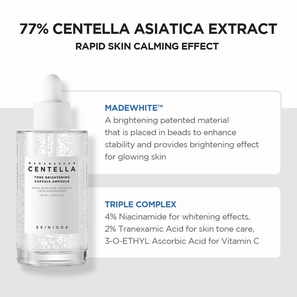 SKIN1004 Madagascar Centella Tone Brightening Capsule Ampoule 100ml — product image 5