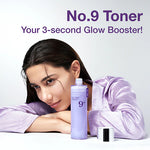 Numbuzin No.9 NAD PDRN Glow Boosting Toner 150ml — gallery view 2