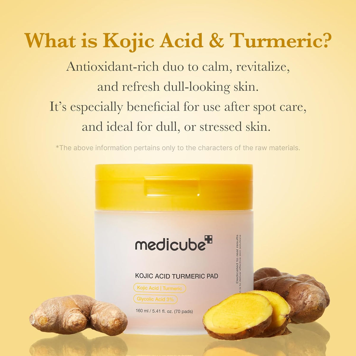 MEDICUBE Kojic Acid Turmeric Pad (70ea) — gallery view 5