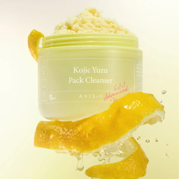 AXIS-Y Kojic Yuzu Pack Cleanser 60g — product packaging
