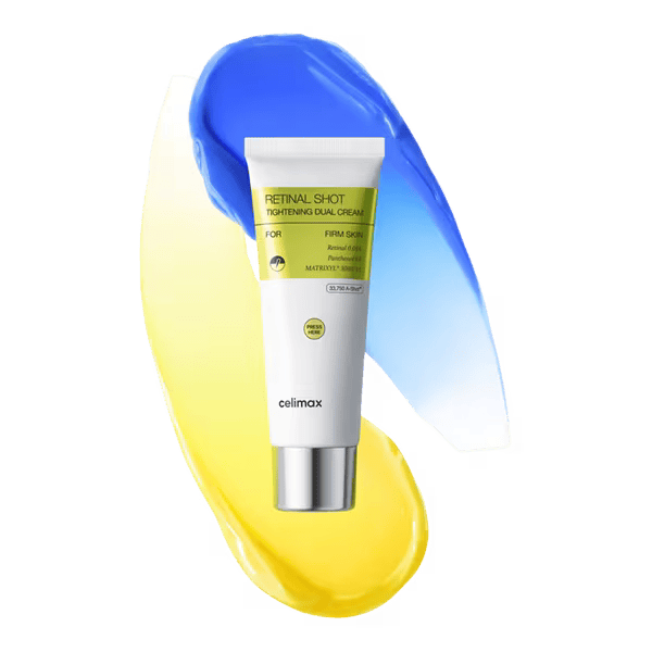 celimax THE VITA-A Retinal Shot Tightening Dual Cream 50ml — product packaging