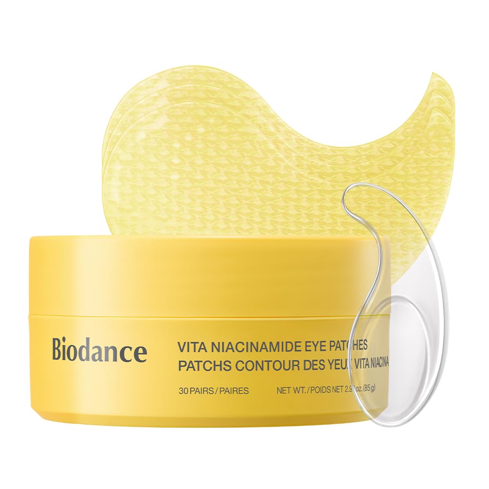 Biodance Vita Niacinamide Eye Patches (30ea) — product packaging
